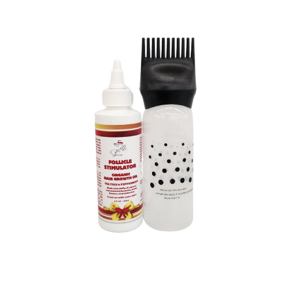 SHEESA FOLLICLE STIMULATOR, ORGANIC HAIR GROWTH OIL